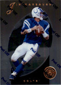 1997 Pinnacle Certified w/ Peel Off Jim Harbaugh . Indianapolis Colts #36