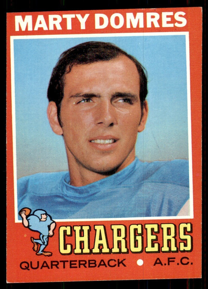 1971 Topps Marty Domres Rookie San Diego Chargers #66