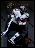 1997 Pinnacle Certified w/ Peel Off Bam Morris . Baltimore Ravens #111