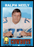 1971 Topps Ralph Neely Vintage Dallas Cowboys #89