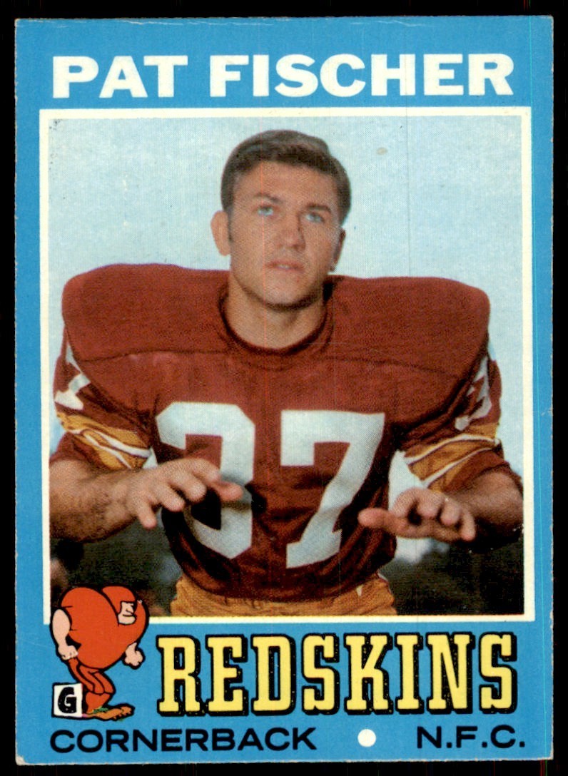 1971 Topps Pat Fischer Vintage Washington Redskins #74