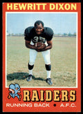 1971 Topps Hewritt Dixon Vintage Oakland Raiders #95