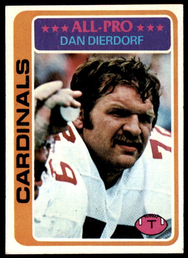 1978 TOPPS DAN DIERDORF. . ST. LOUIS CARDINALS #310