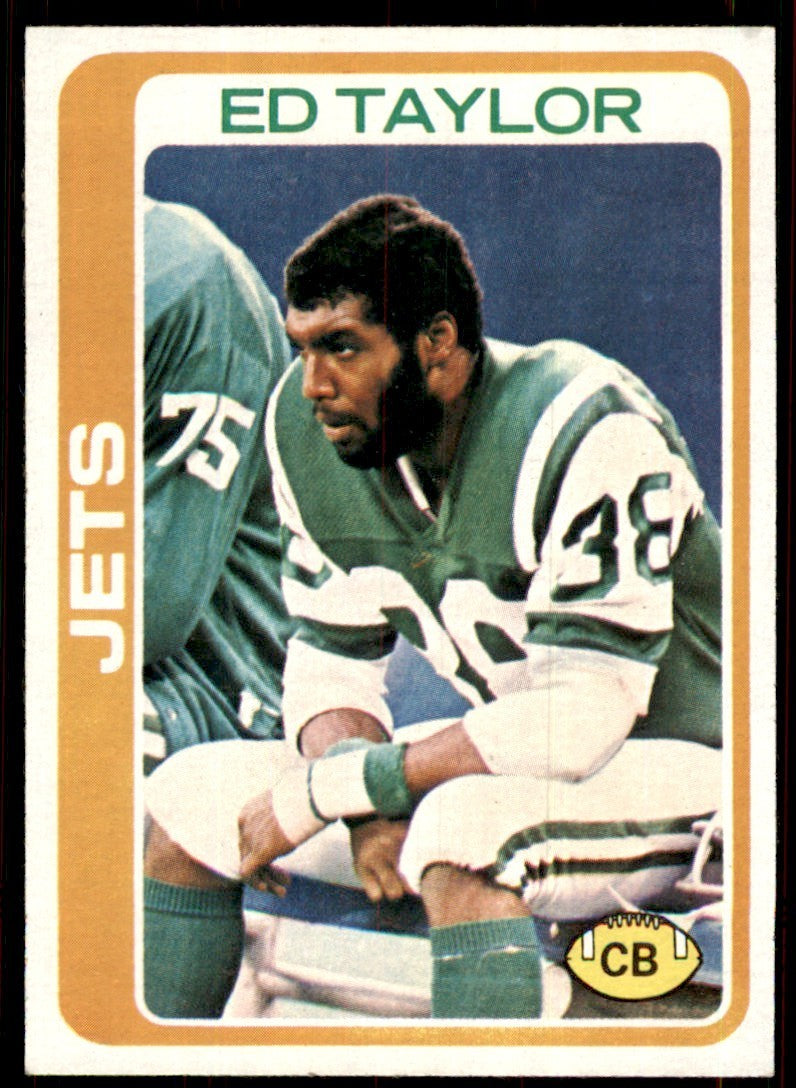 1978 Topps Ed Taylor Rookie c New York Jets #227