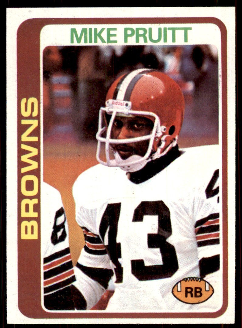 1978 Topps Mike Pruitt b Cleveland Browns #93