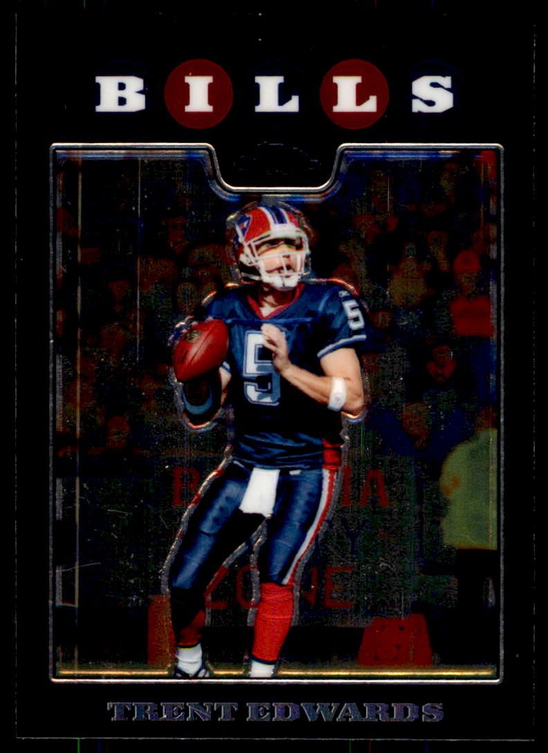 2008 Topps Chrome Trent Edwards . Buffalo Bills #TC9