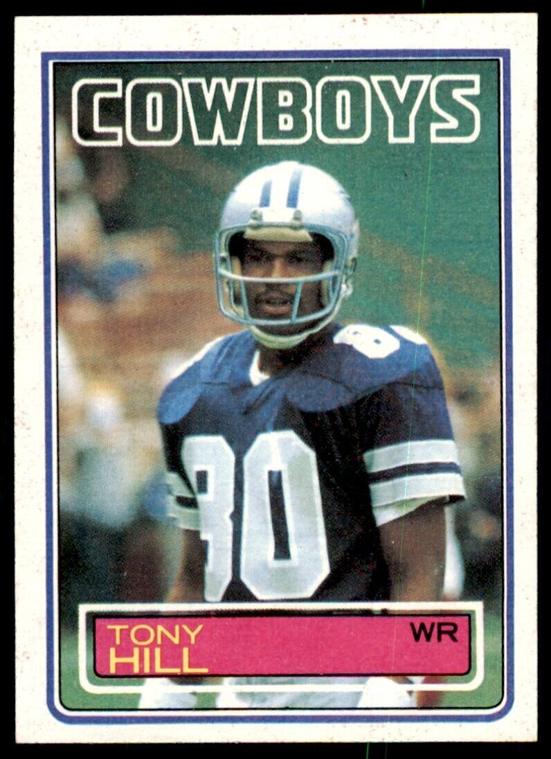 1983 TOPPS TONY HILL . DALLAS COWBOYS #47