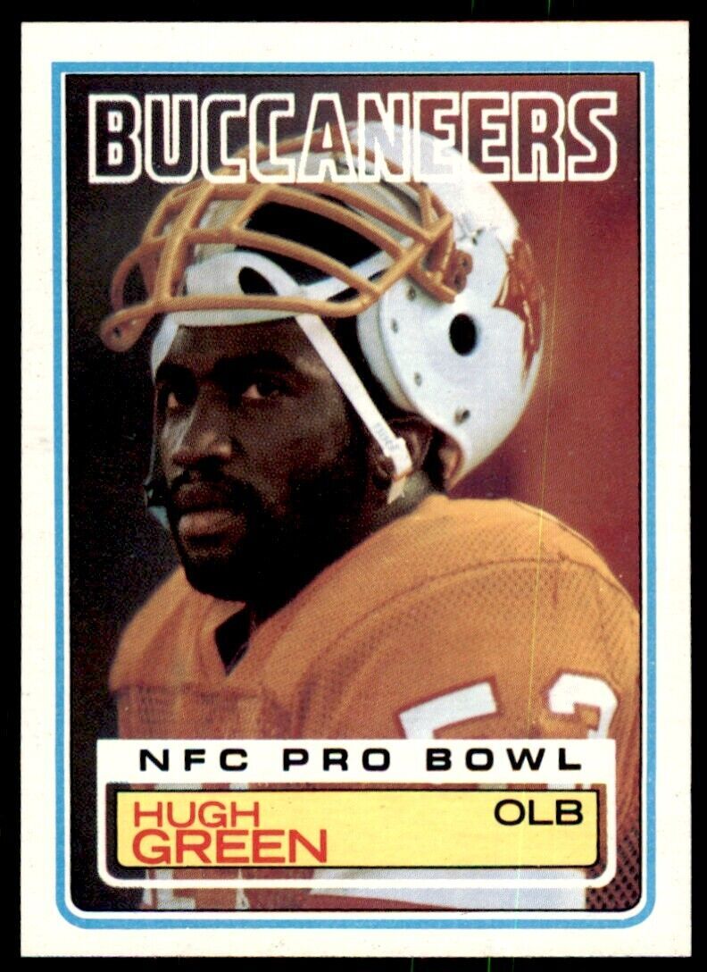 1983 TOPPS HUGH GREEN. . TAMPA BAY BUCCANEERS #179