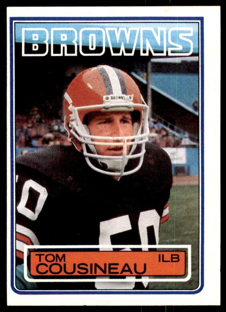 1983 TOPPS TOM COUSINEAU . CLEVELAND BROWNS. #246