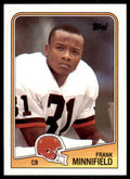 1988 TOPPS FRANK MINNIFIELD. . CLEVELAND BROWNS #98