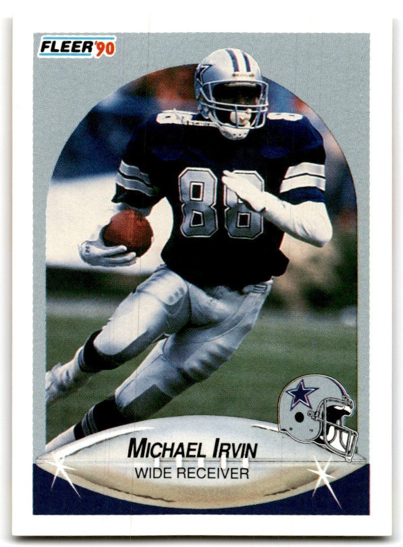 1990 Fleer Michael Irvin Dallas Cowboys #389