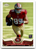 2013 Topps Chrome Refractors Vance McDonald Football Cards #188