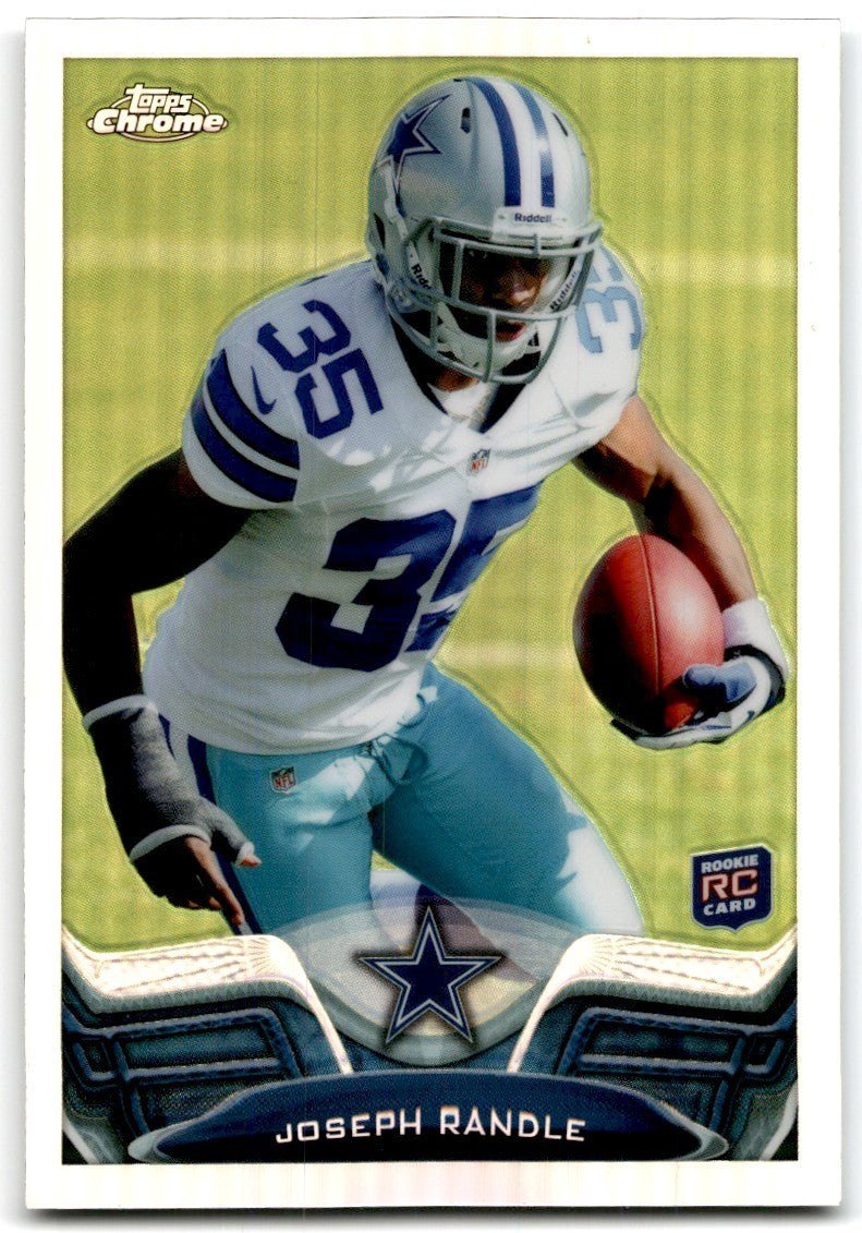 2013 Topps Chrome Refractors Joseph Randle Football Cards #29