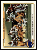 1982 Fleer Football Team Action Looking For Someone To Block . #47