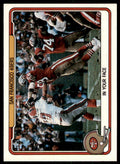 1982 Fleer Football Team Action In Your Face . #50