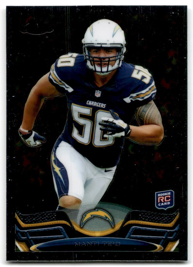 2013 Topps Chrome Manti Te'o Football Cards #63
