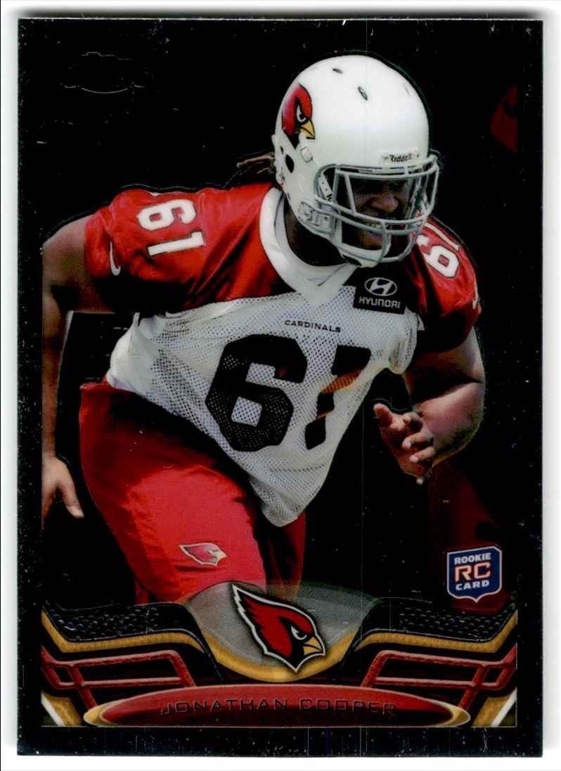 2013 Topps Chrome Jonathan Cooper Football Cards #120