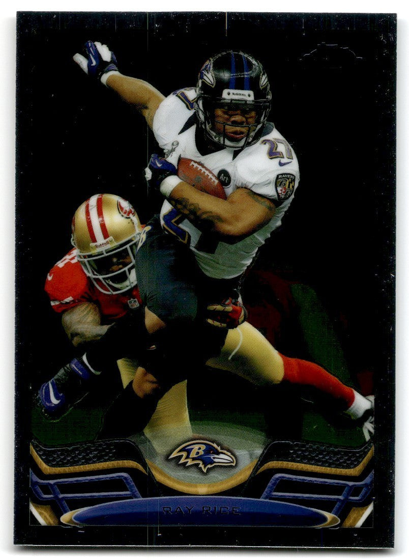 2013 Topps Chrome Ray Rice Football Cards #83