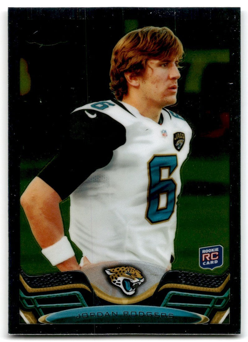 2013 Topps Chrome Jordan Rodgers Football Cards #132