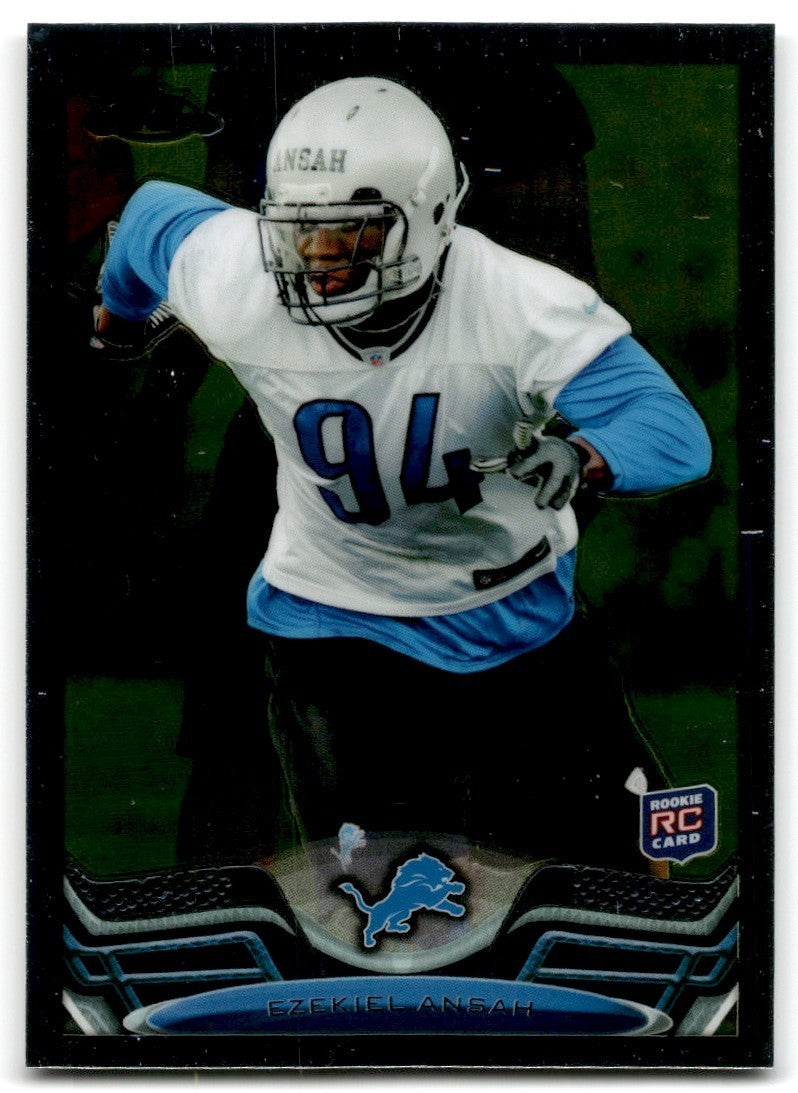 2013 Topps Chrome Ezekiel Ansah Football Cards #17