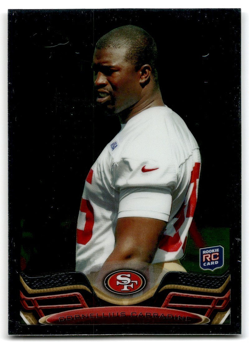 2013 Topps Chrome Cornellius Carradine A Football Cards #92