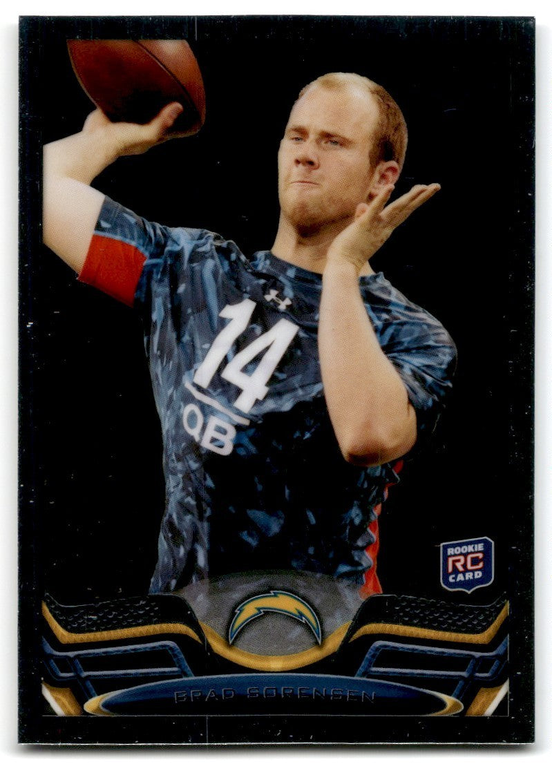2013 Topps Chrome Brad Sorensen Football Cards #67