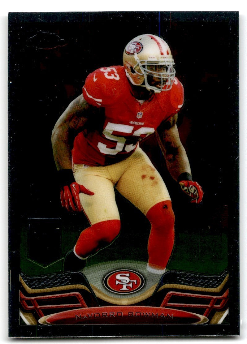 2013 Topps Chrome NaVorro Bowman Football Cards #187