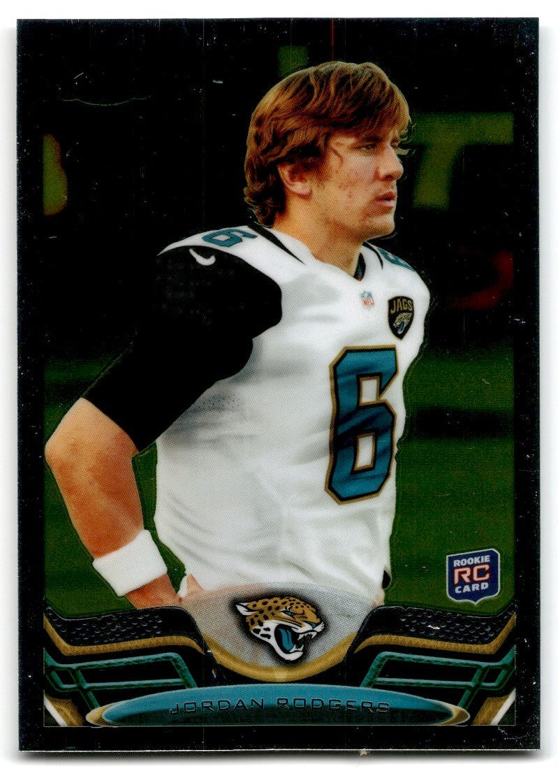 2013 Topps Chrome Jordan Rodgers A Football Cards #132