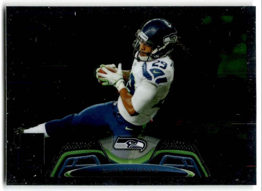2013 Topps Chrome Earl Thomas A Football Cards #77