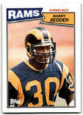 1987 Topps Barry Redden g Football Card #147