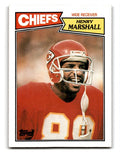 1987 Topps henry marshall Football Card #163