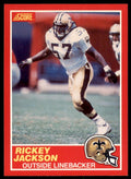 1989 Score Rickey Jackson . New Orleans Saints #136