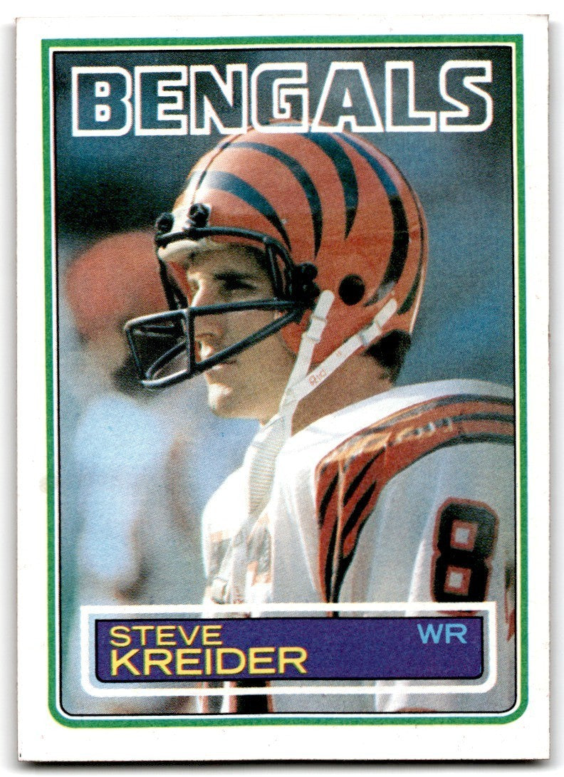 1983 Topps Steve Kreider Football Card #238