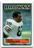 1983 Topps Ozzie Newsome c Football Card #254