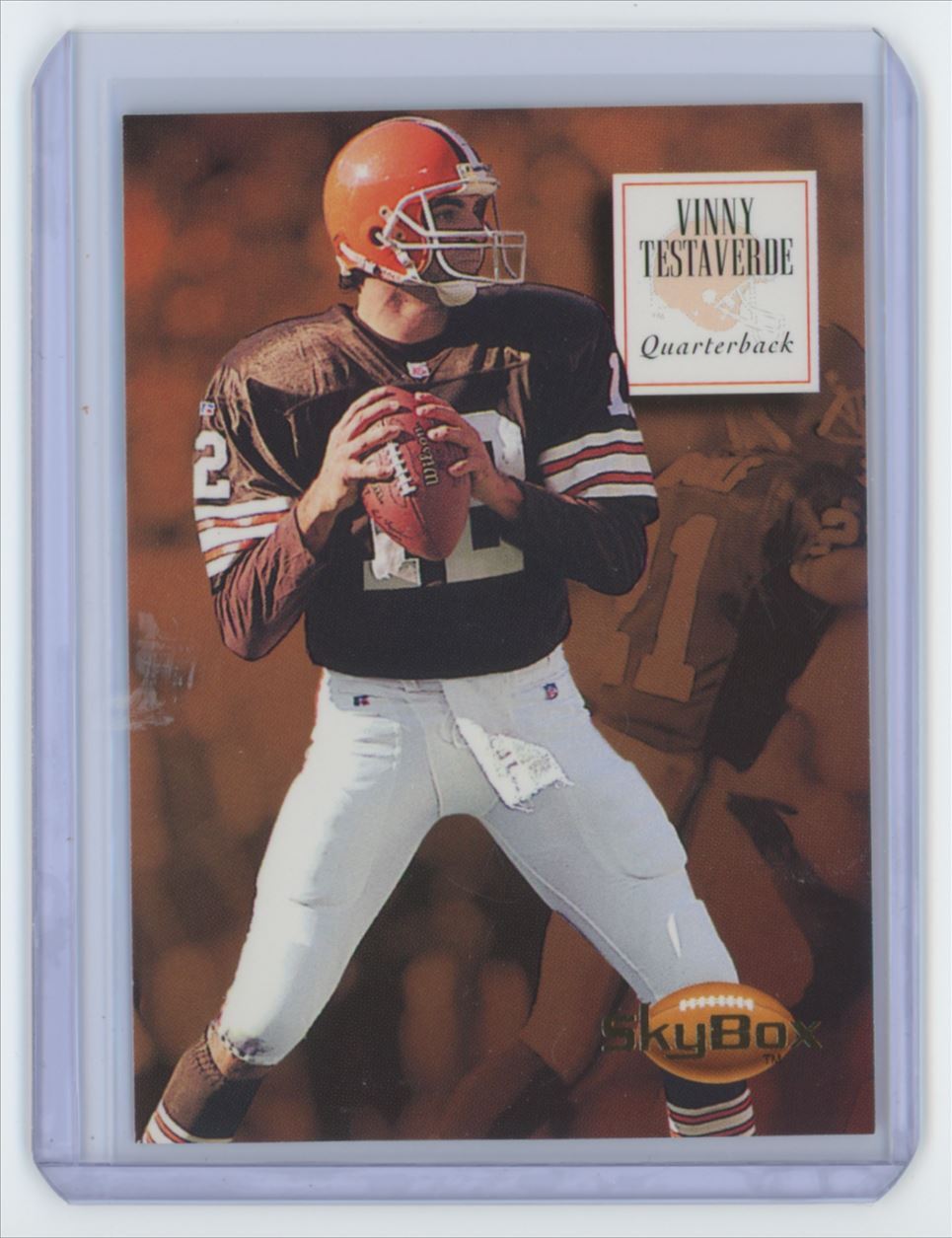 1994 SkyBox Vinny Testaverde . Cleveland Browns #35