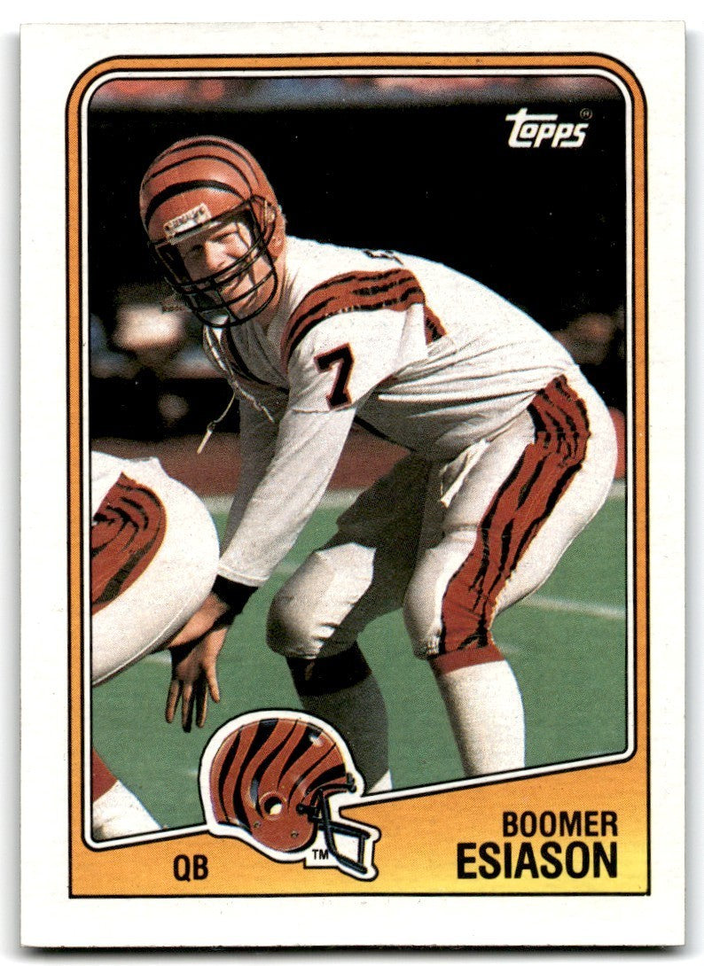 1988 Topps Boomer Esiason Football Cards #340