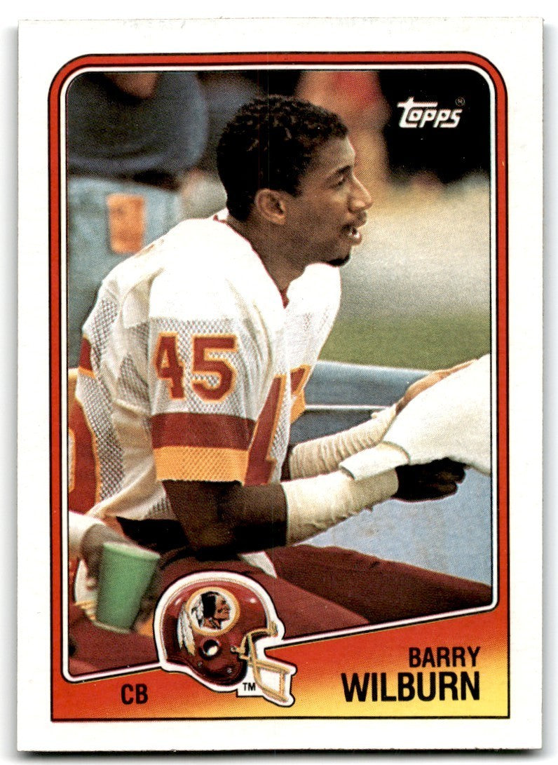 1988 Topps Barry Wilburn Football Cards #21