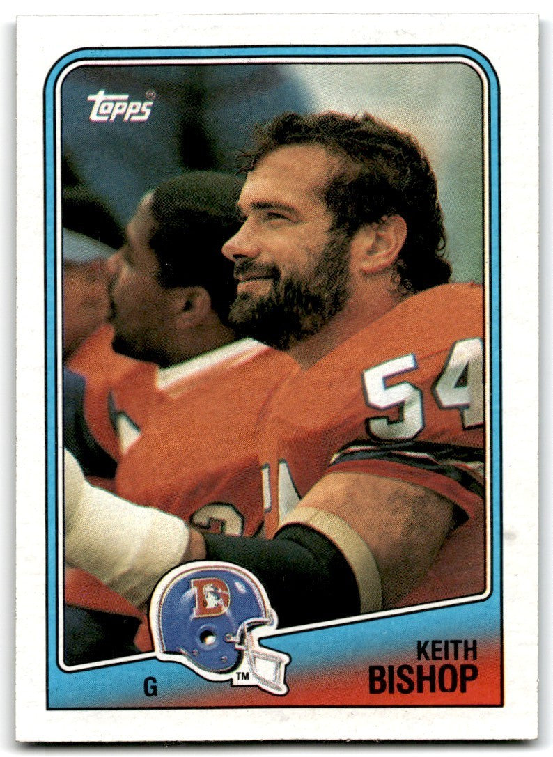 1988 Topps Keith Bishop Football Cards #30