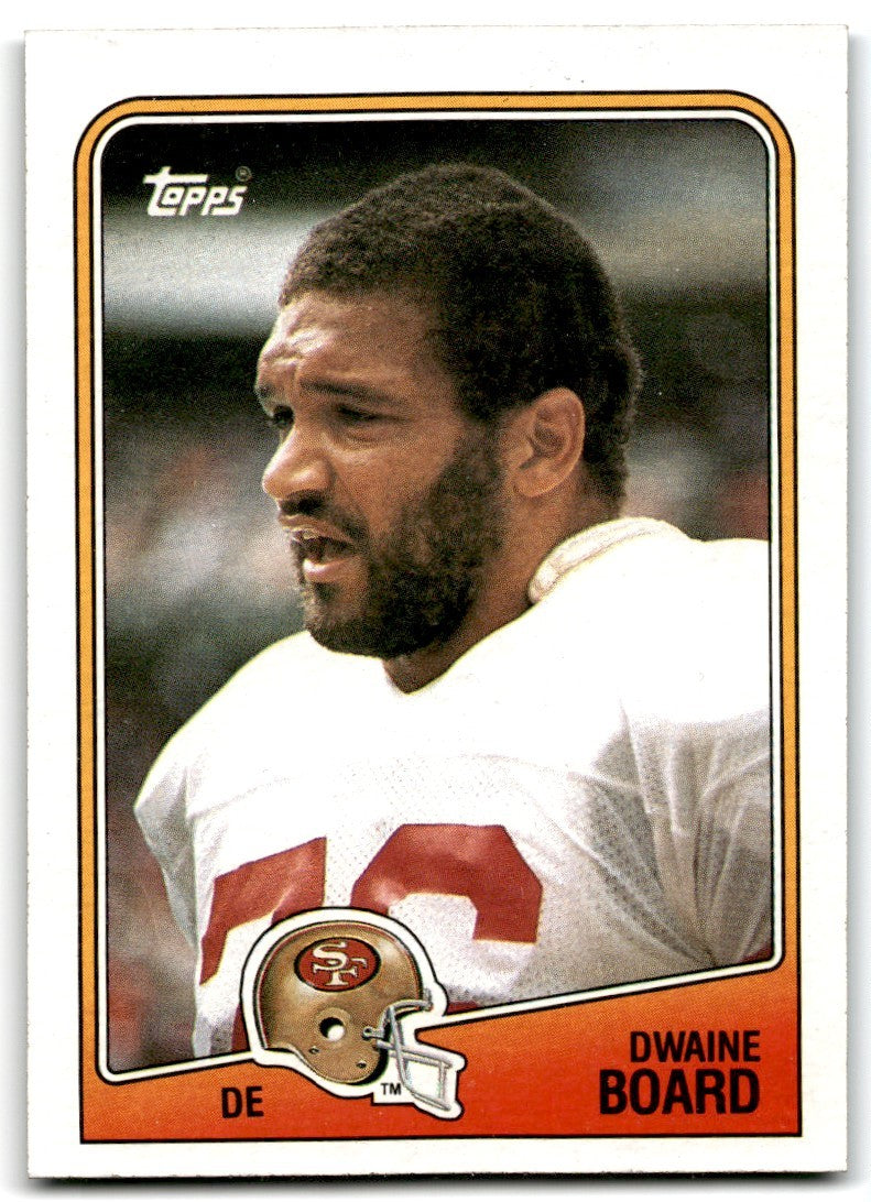 1988 Topps Dwaine Board Football Cards #48