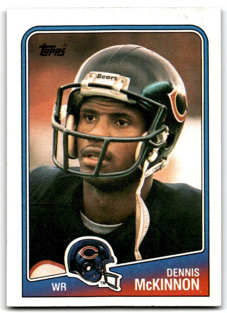 1988 Topps Dennis McKinnon Football Cards #74