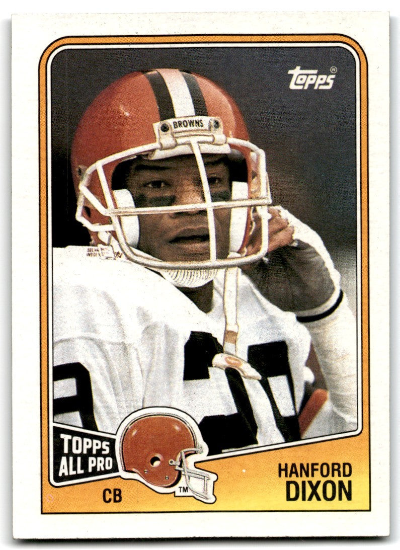 1988 Topps Hanford Dixon Football Cards #99