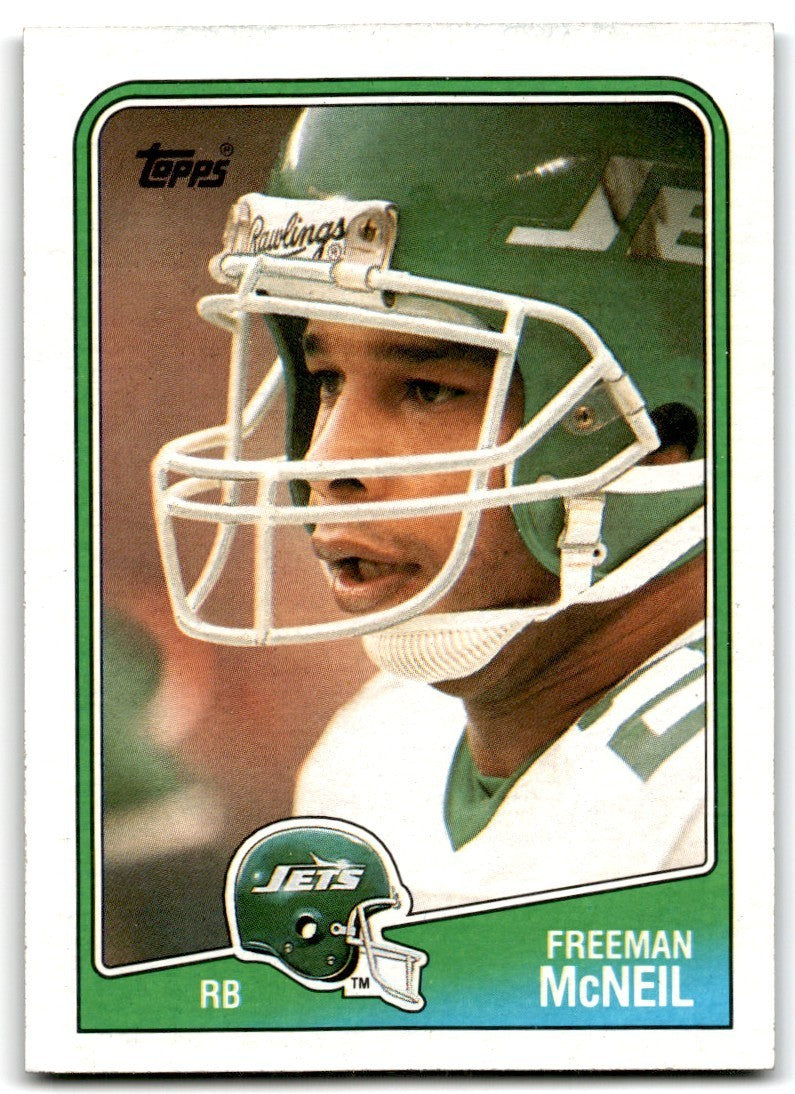 1988 Topps Freeman McNeil Football Cards #303