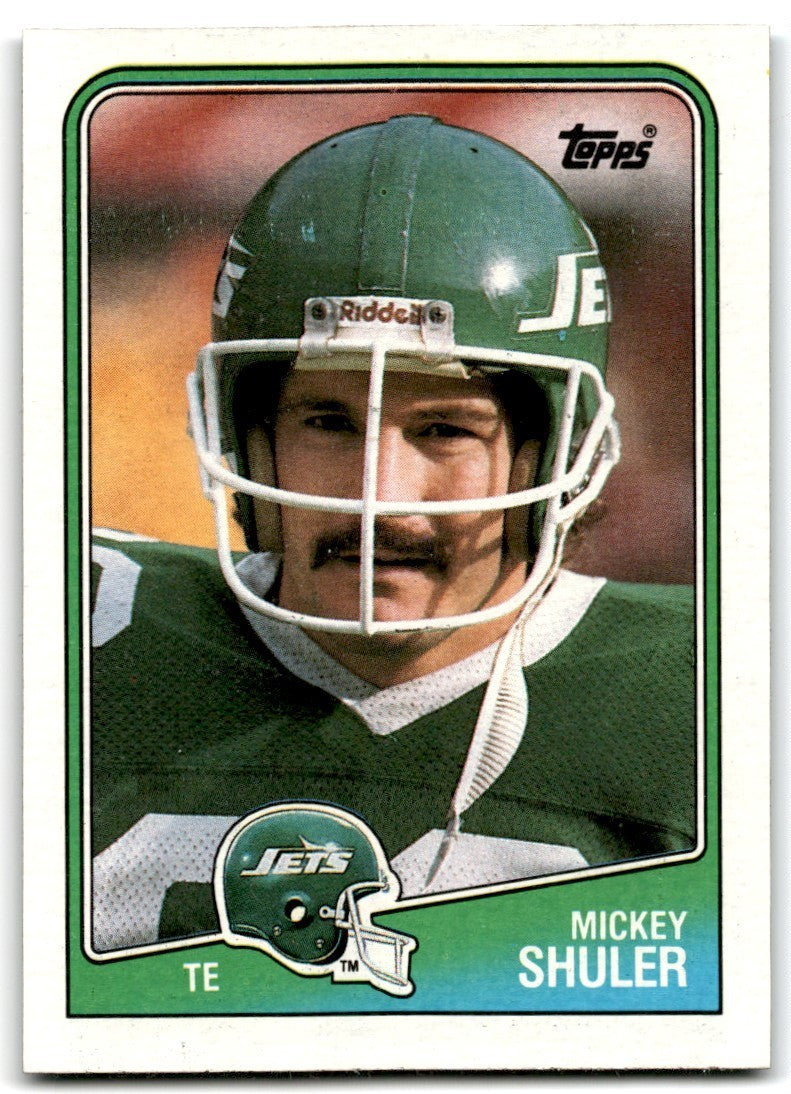 1988 Topps Mickey Shuler Football Cards #307
