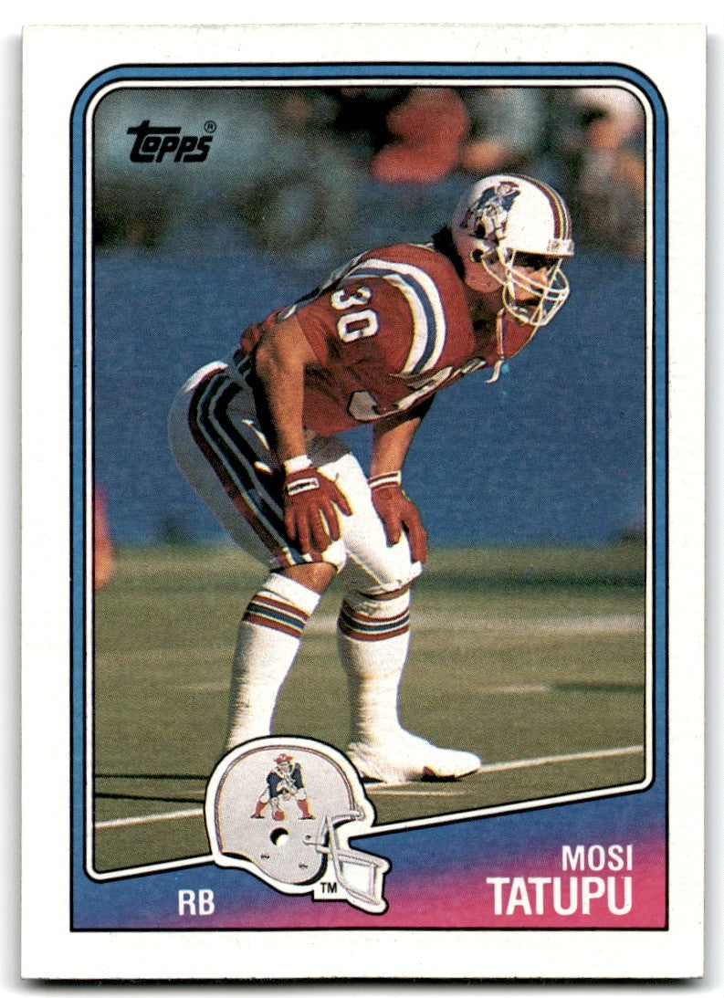 1988 Topps Mosi Tatupu Football Cards #179