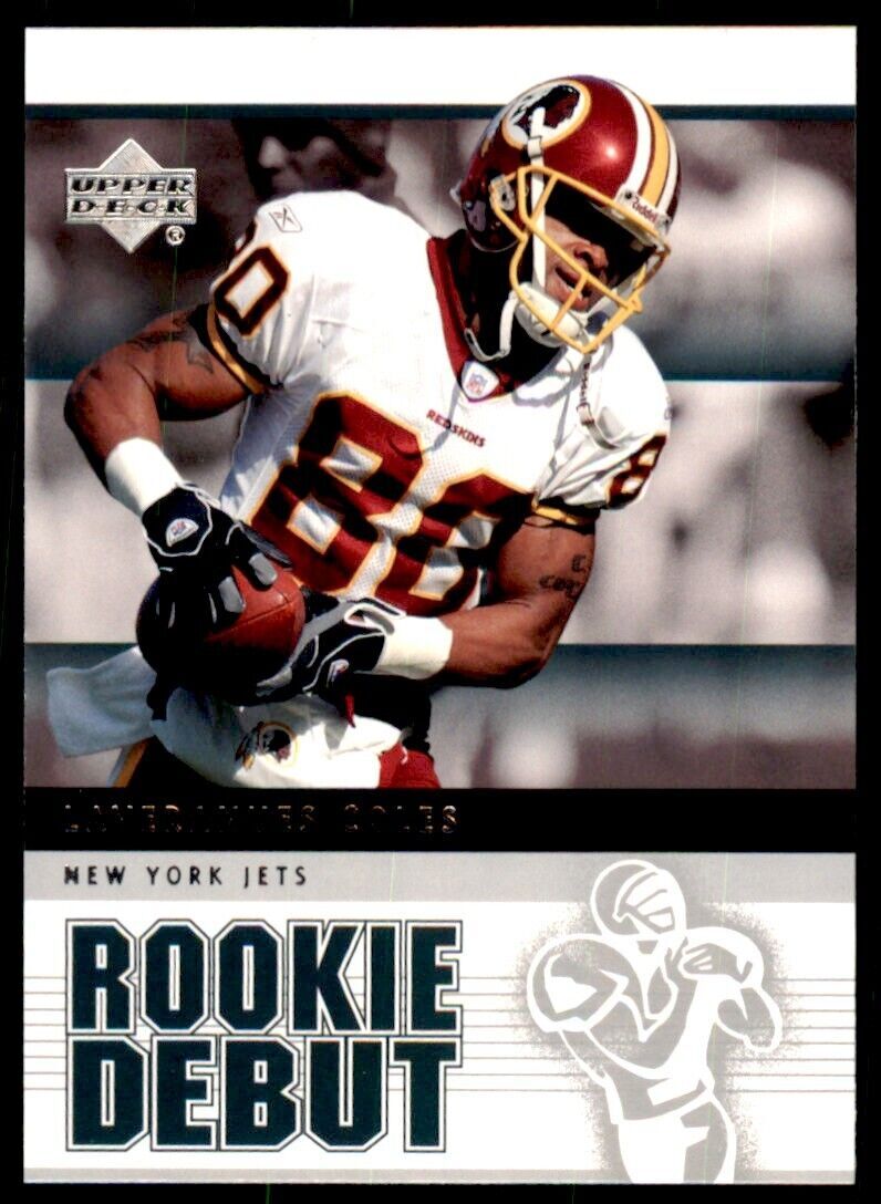 2005 UPPER DECK LAVERANUES COLES . NEW YORK JETS #100