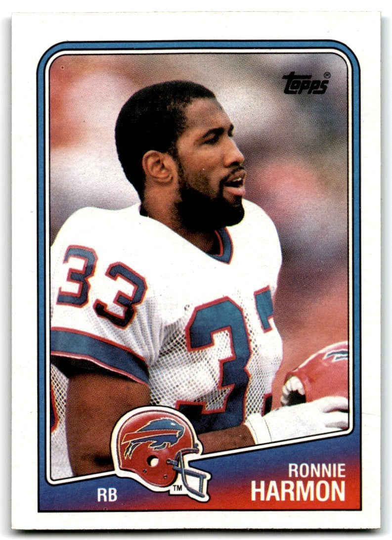 1988 Topps Ronnie Harmon Football Cards #222