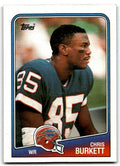 1988 Topps Chris Burkett Football Cards #225