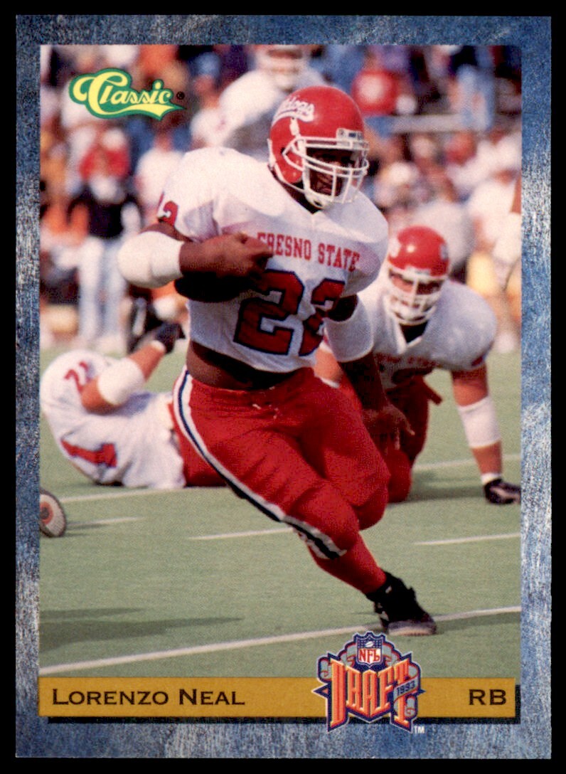 1993 Classic Lorenzo Neal . New Orleans Saints #31