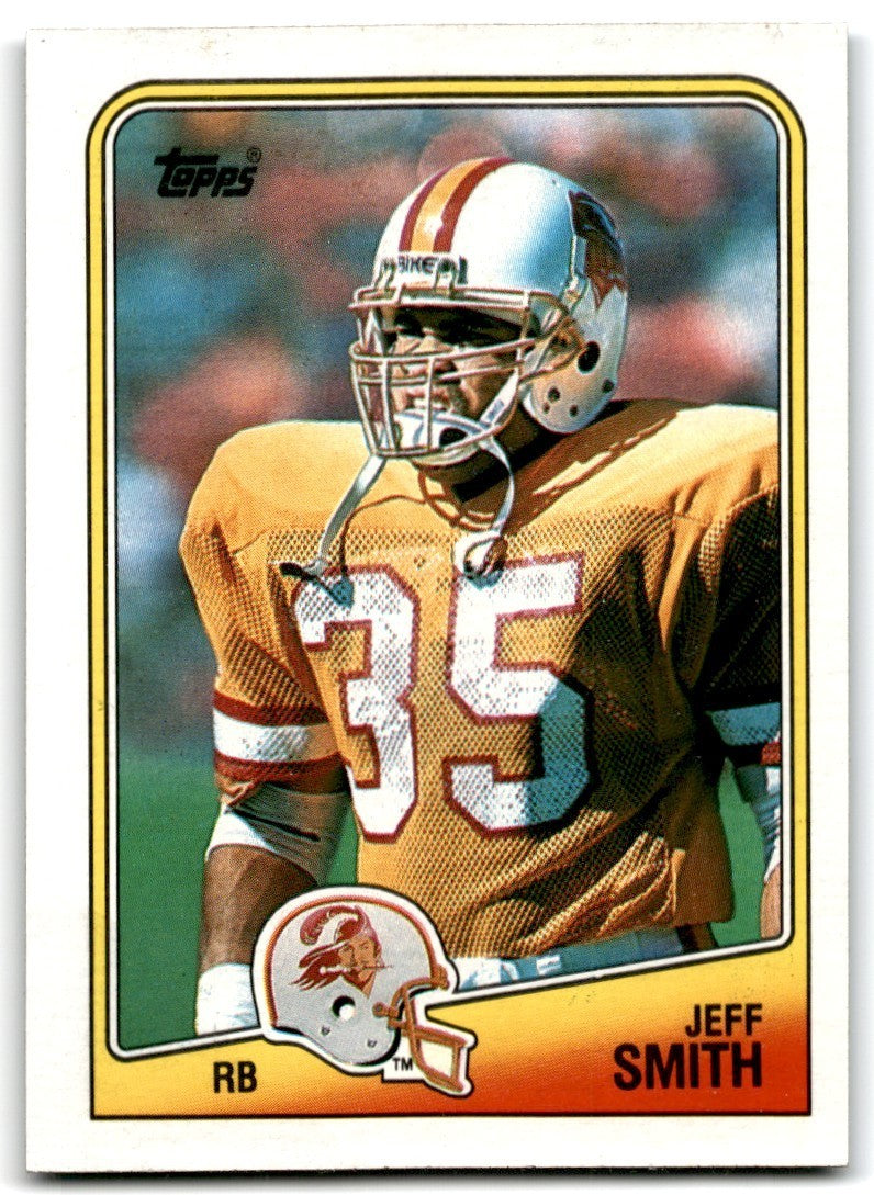 1988 Topps Jeff Smith Football Cards #354