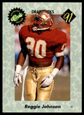 1991 Classic Draft Picks Reggie Johnson . Florida State Seminoles #27